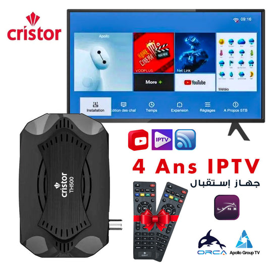 Demo Décodeur Cristor Thunder TH500 - تنزوت