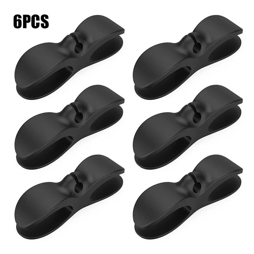 Support Enrouleur de Câble 6Pcs Facile à Installer – مثبت ومنظم كابلات
