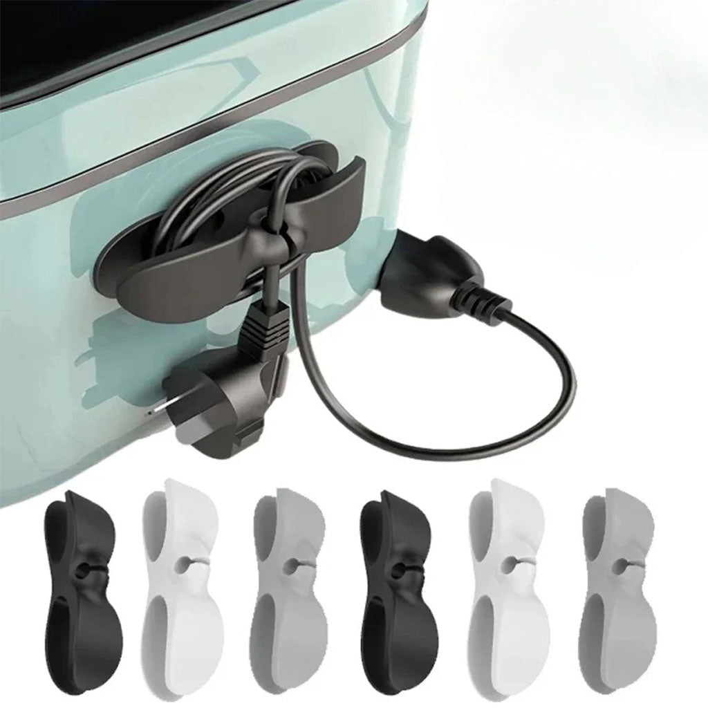 Support Enrouleur de Câble 6Pcs Facile à Installer – مثبت ومنظم كابلات