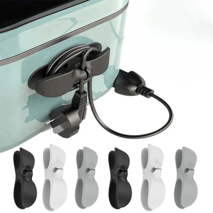 Support Enrouleur de Câble 6Pcs Facile à Installer – مثبت ومنظم كابلات