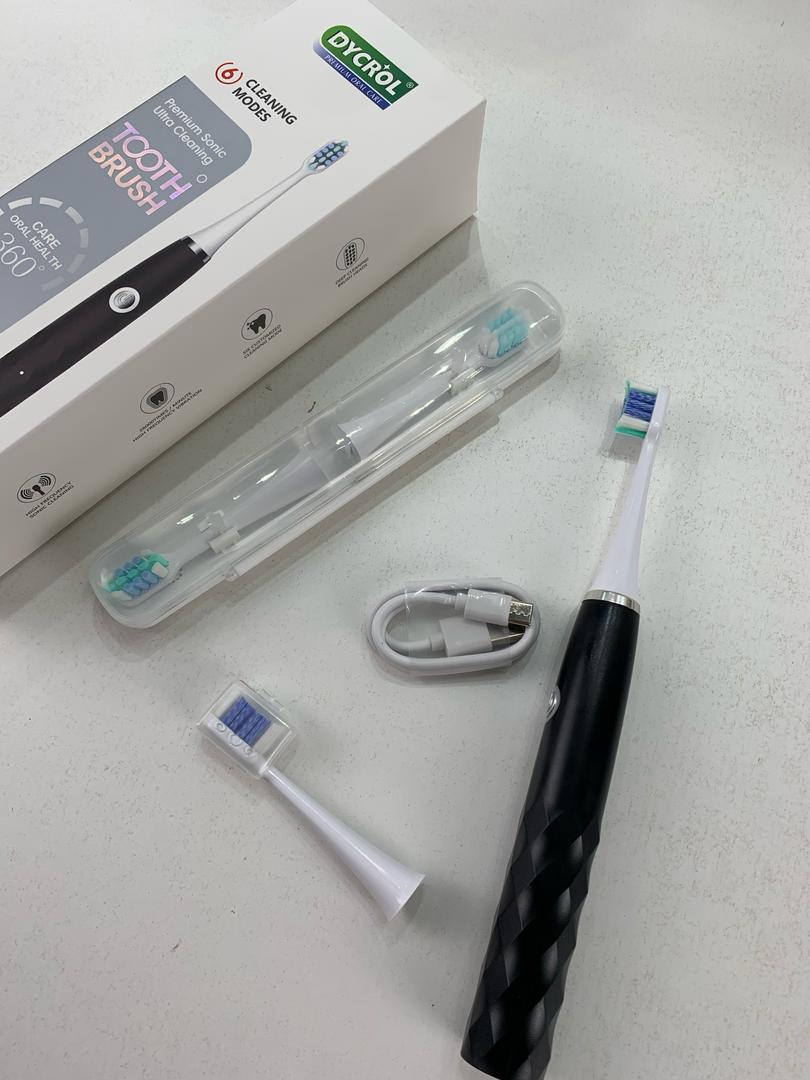 Brosse à dents électrique sonique 6 modes réglables avec 4 têtes – فرشاة أسنان