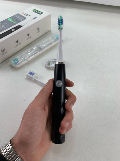 Brosse à dents électrique sonique 6 modes réglables avec 4 têtes – فرشاة أسنان