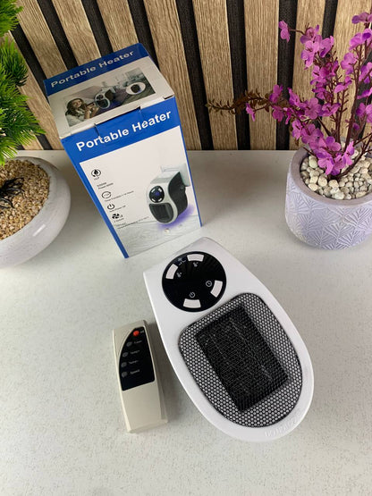 Mini Chauffage Mural Électrique 500W + Télécommande – سخان كهربائي صغير للحائط
