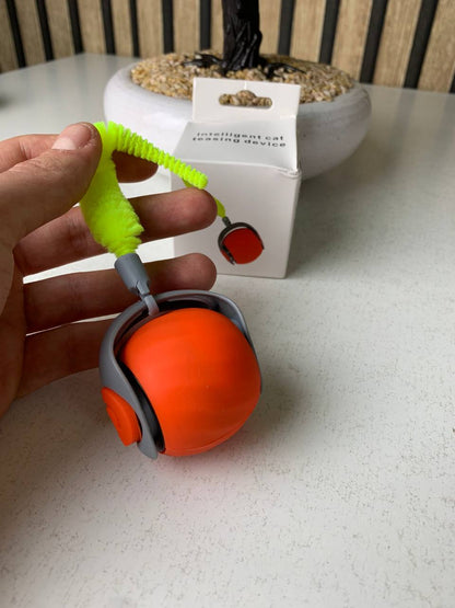 Jouets interactifs pour chat boule roulante électrique – لعبة القطط الكرة المتدحرجة الكهربائية