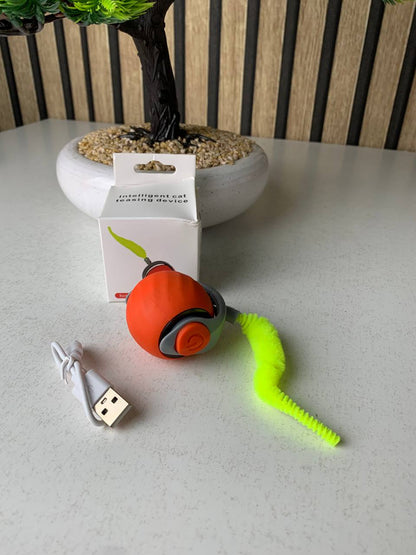 Jouets interactifs pour chat boule roulante électrique – لعبة القطط الكرة المتدحرجة الكهربائية