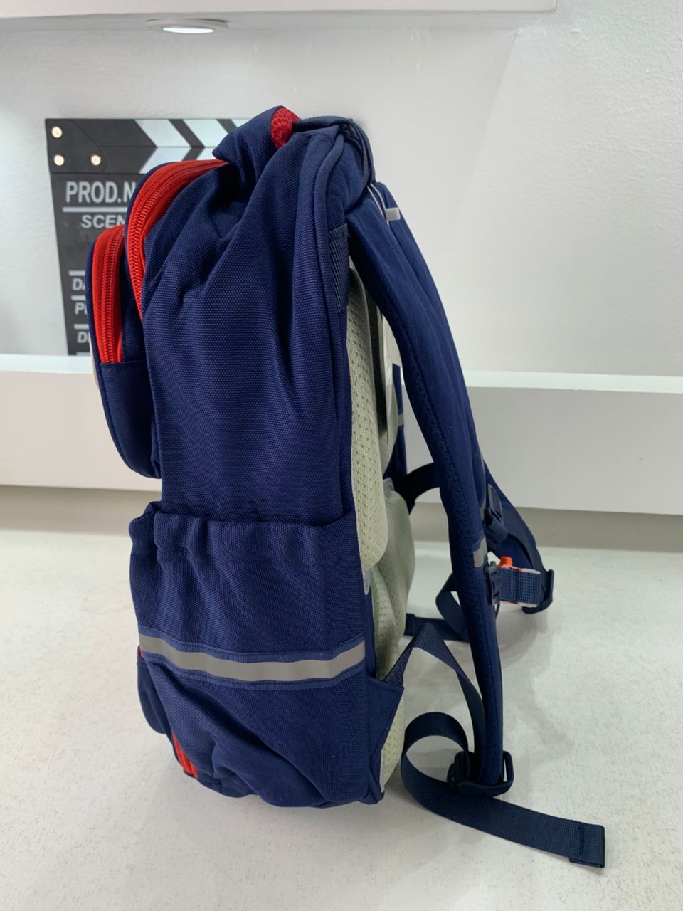 Sac à Dos Scolaire Orthopédique pour Enfants Xiao Wang Ya Bleu et rouge – محفظة مدرسية للأطفال أزرق وأحمر