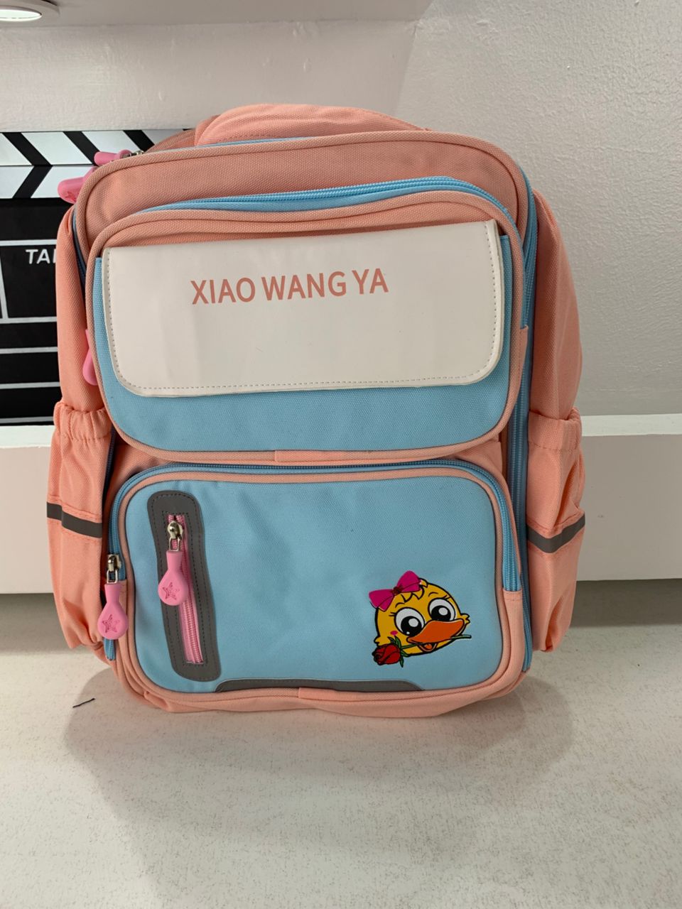 Sac à Dos Scolaire Orthopédique pour Enfants Xiao Wang Ya Rose- محفظة مدرسية للأطفال وردي