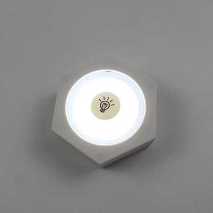 Kit de 3 lampes Led Hexagone sans fil avec télécommande