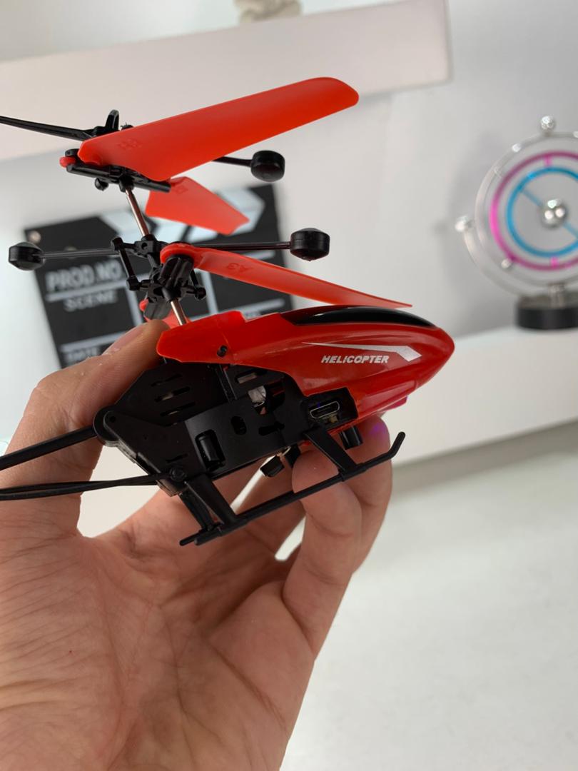 Hélicoptère Rechargeable avec Capteur Infrarouge pour Enfants – طائرة هيليكوبتر لاسلكية للأطفال