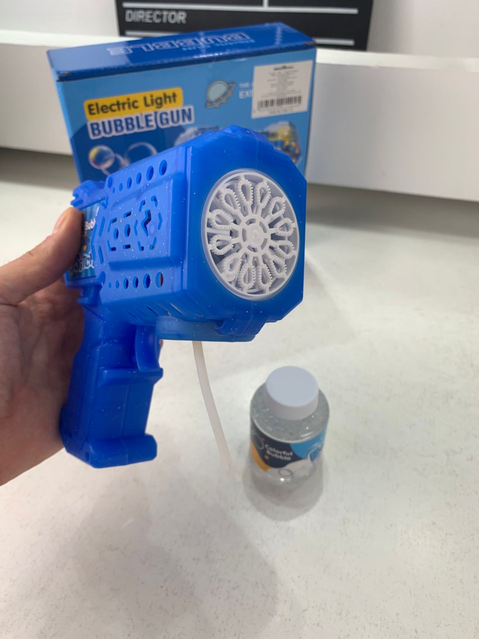 Pistolet à Bulles Automatique Jouet Amusant pour Enfants V2 – مسدس مائي للأطفال