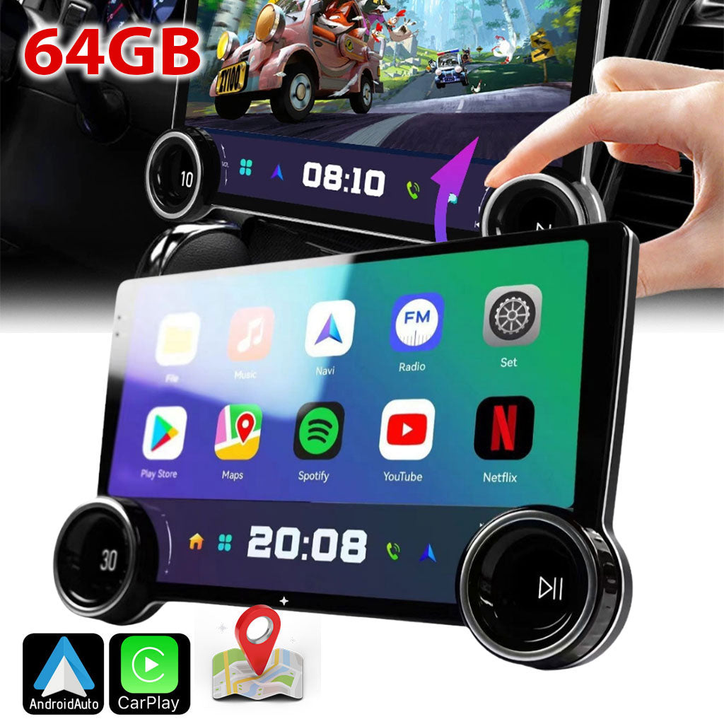 Diamond 2K Tablette de voiture Android 64GB compatible Apple CarPlay Android Auto – شاشة ذكية للسيارة - تنزوت