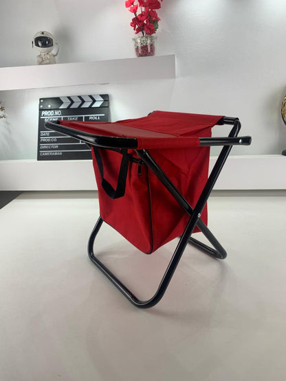 Chaise Pliante Multifonctionnel avec Sac de Pêche – كرسي محمول مع حقيبة مدمجة