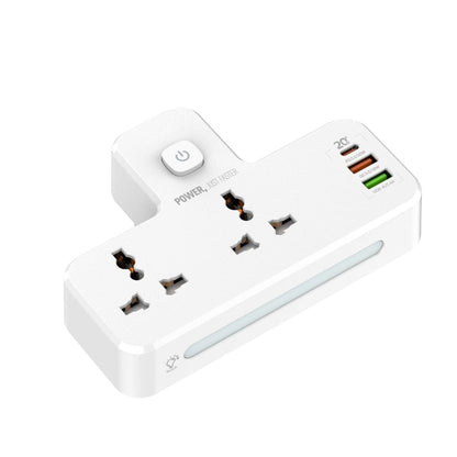 Prise de charge rapide domestique multifonctionnelle avec veilleuse QC 3.0 et système de sécurité enfants