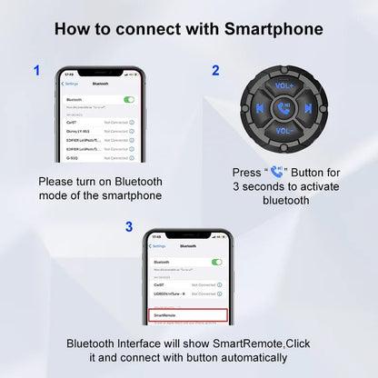 Télécommande Sans Fil pour Contrôler l’audio et les appels – يد تحكم لاسلكية للتحكم بالصوت والمكالمات