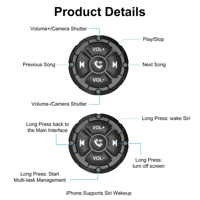 Télécommande Sans Fil pour Contrôler l’audio et les appels – يد تحكم لاسلكية للتحكم بالصوت والمكالمات