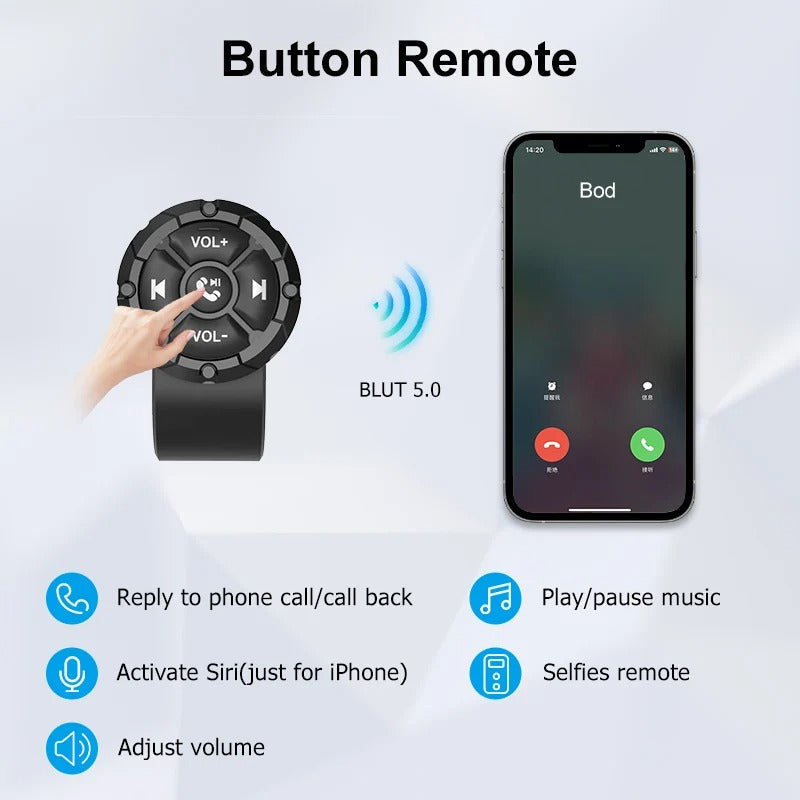 Télécommande Sans Fil pour Contrôler l’audio et les appels – يد تحكم لاسلكية للتحكم بالصوت والمكالمات