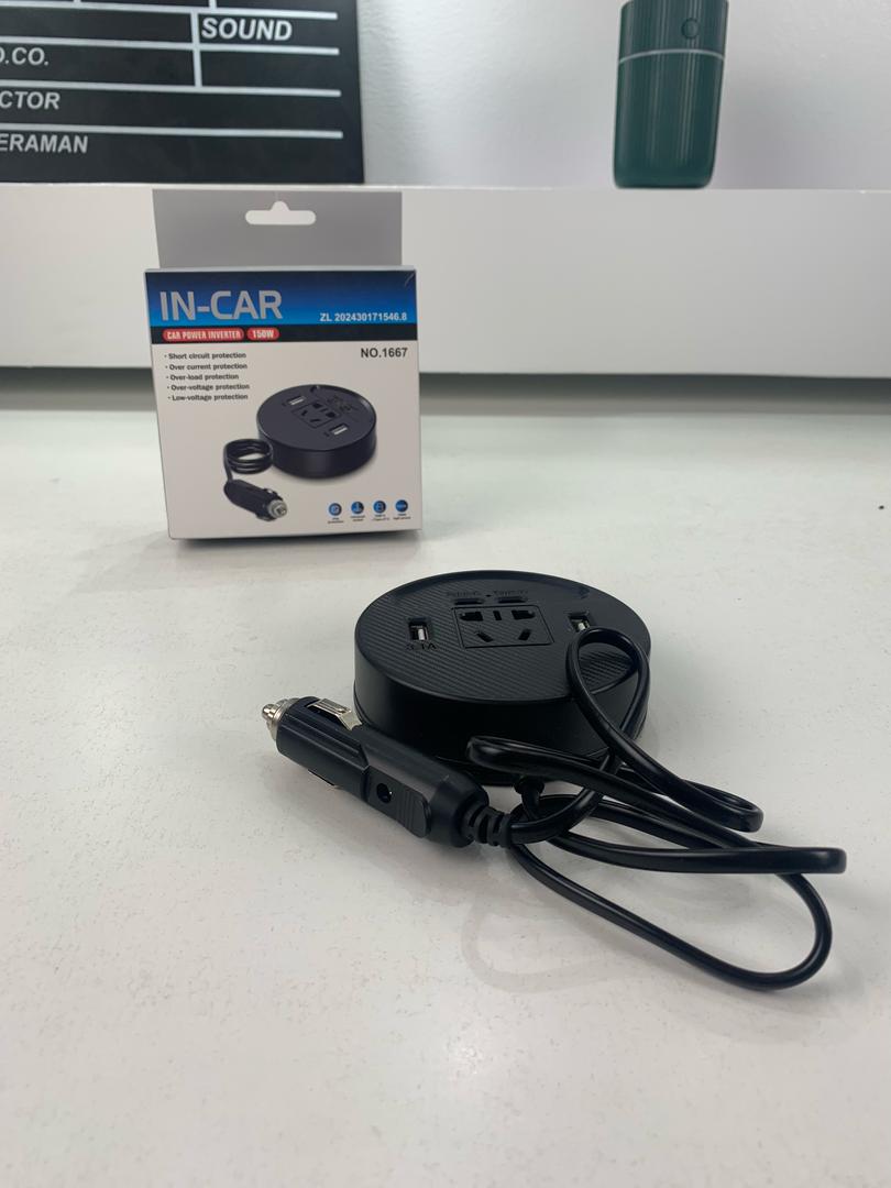 Olesson Convertisseur de courant pour voiture 150W – جهاز شحن في السيارة