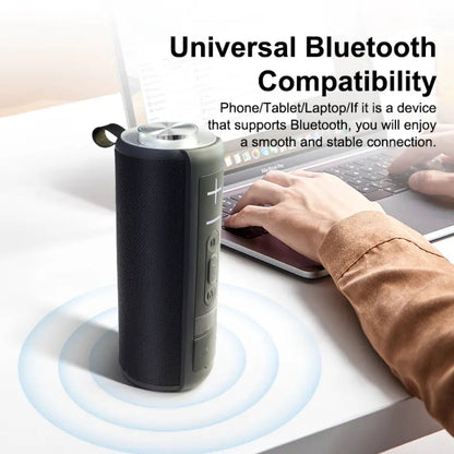 Mini ampli haut parleur sans fil bluetooth, enceinte bluetooth haute fidélité étanch IPX6 10W DUNTH DU-SP079