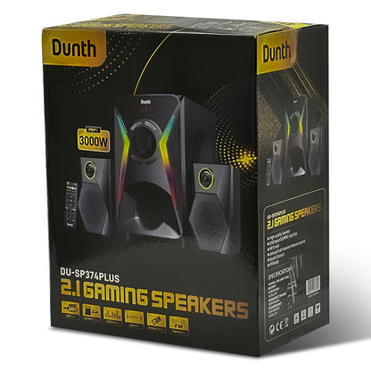 Haut-Parleur Bluetooth DUNTH 3000 W LED DU-SP374PLUS – مكبر صوت بلوتوث