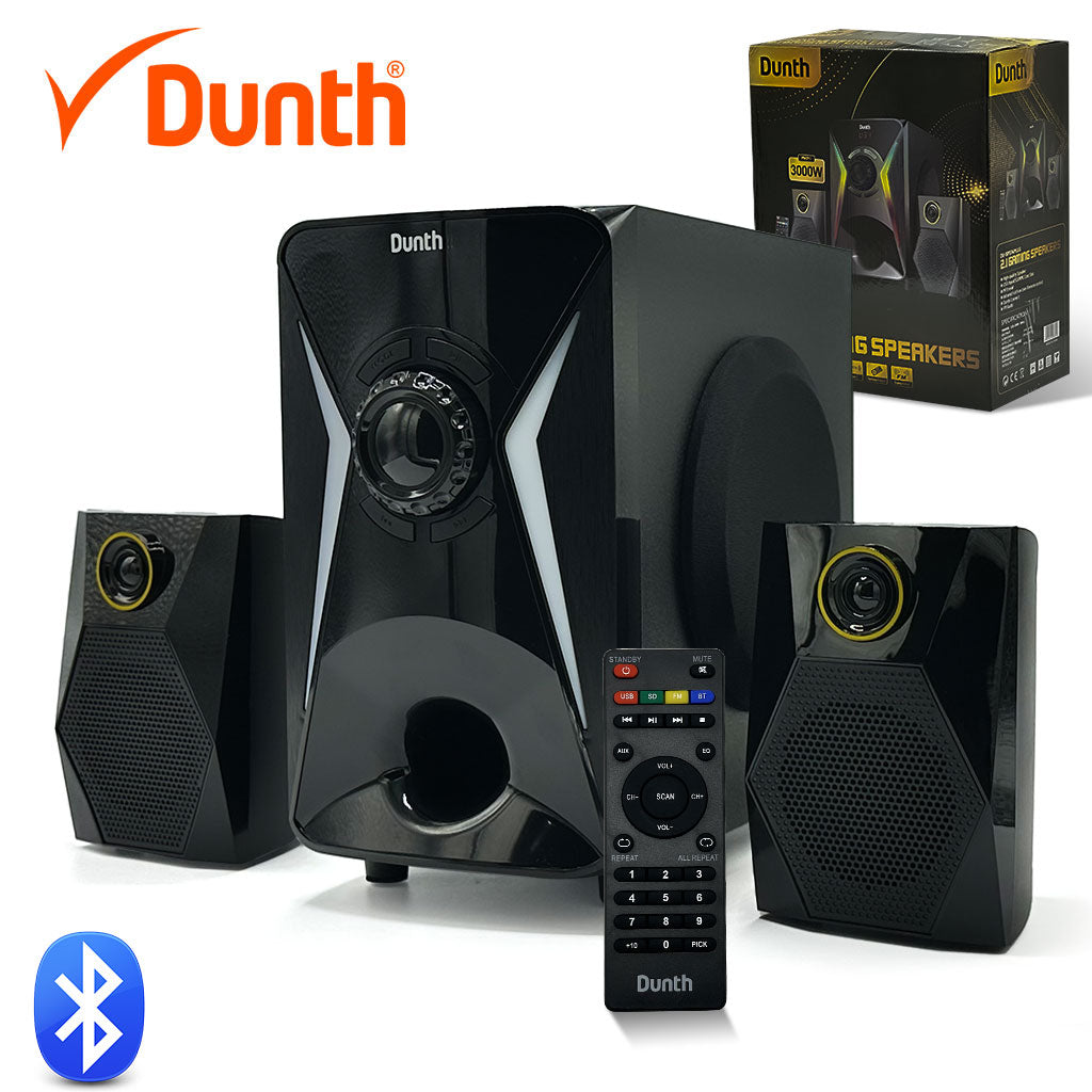 Haut-Parleur Bluetooth DUNTH 3000 W LED DU-SP374PLUS – مكبر صوت بلوتوث تنزوت