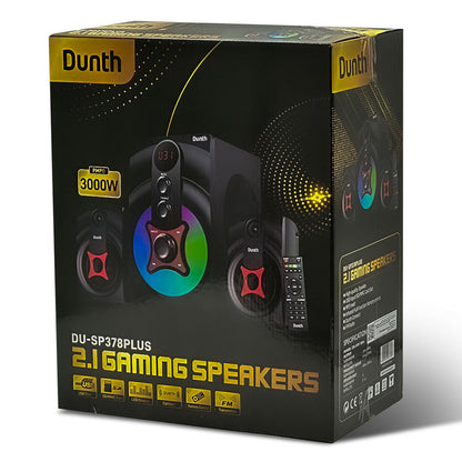 HAUT PARLEUR DUNTH 3000 W LED DU-SP378 PLUS - مكبر صوت