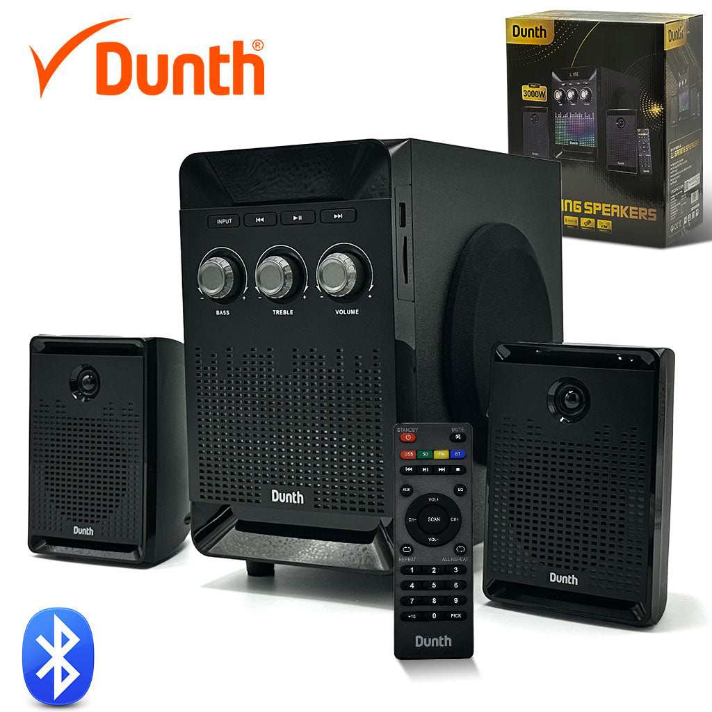 Haut-Parleur DUNTH 3000 W LED DU-SP380PLUS – مكبر صوت تنزوت