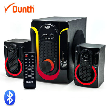 Haut-Parleur DUNTH 8000 W LED BT/AUX/USB/FM Radio DU-SP832 – مكبر صوت إحترافي أصلي تنزوت