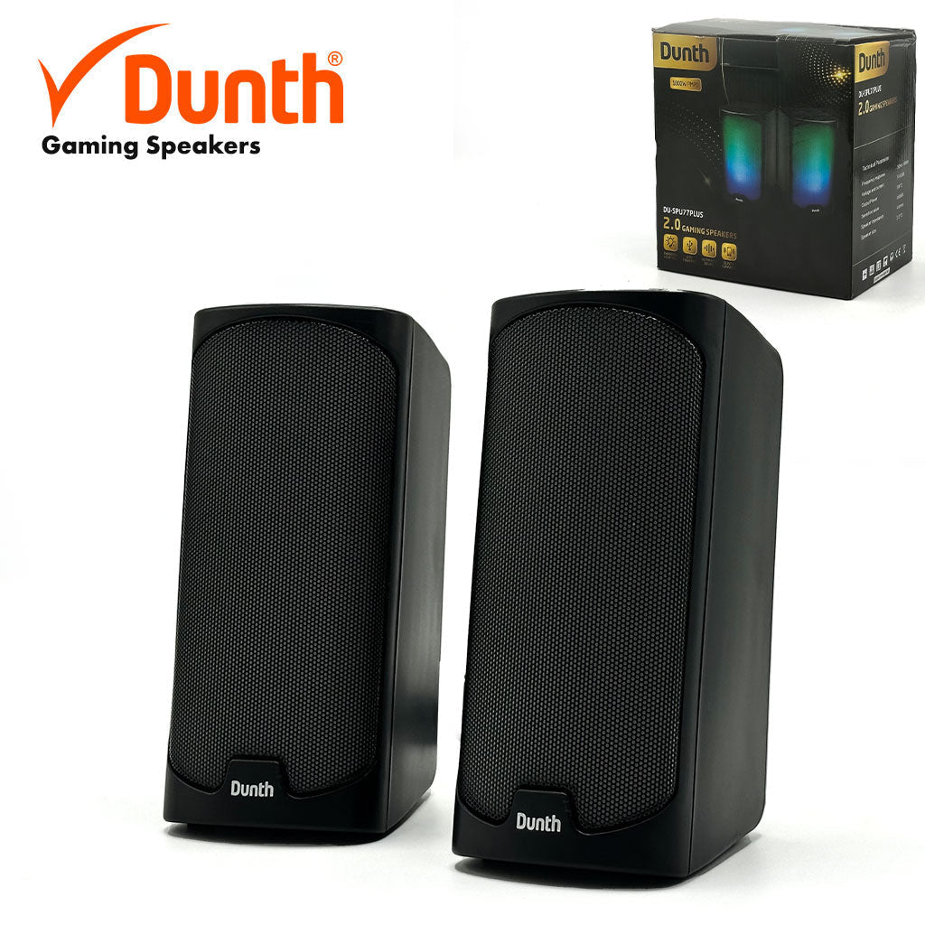 Haut-Parleurs Filaire pour PC DUNTH 1800W DU-SPU77PLUS LED – مكبرات صوت سلكية للكمبيوتر تنزوت