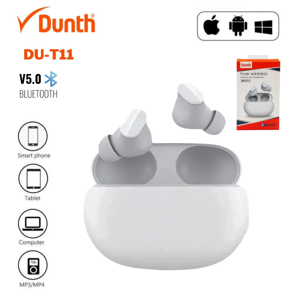 Écouteurs sans fil bluetooth DUNTH DU-T11 5.0 - تنزوت