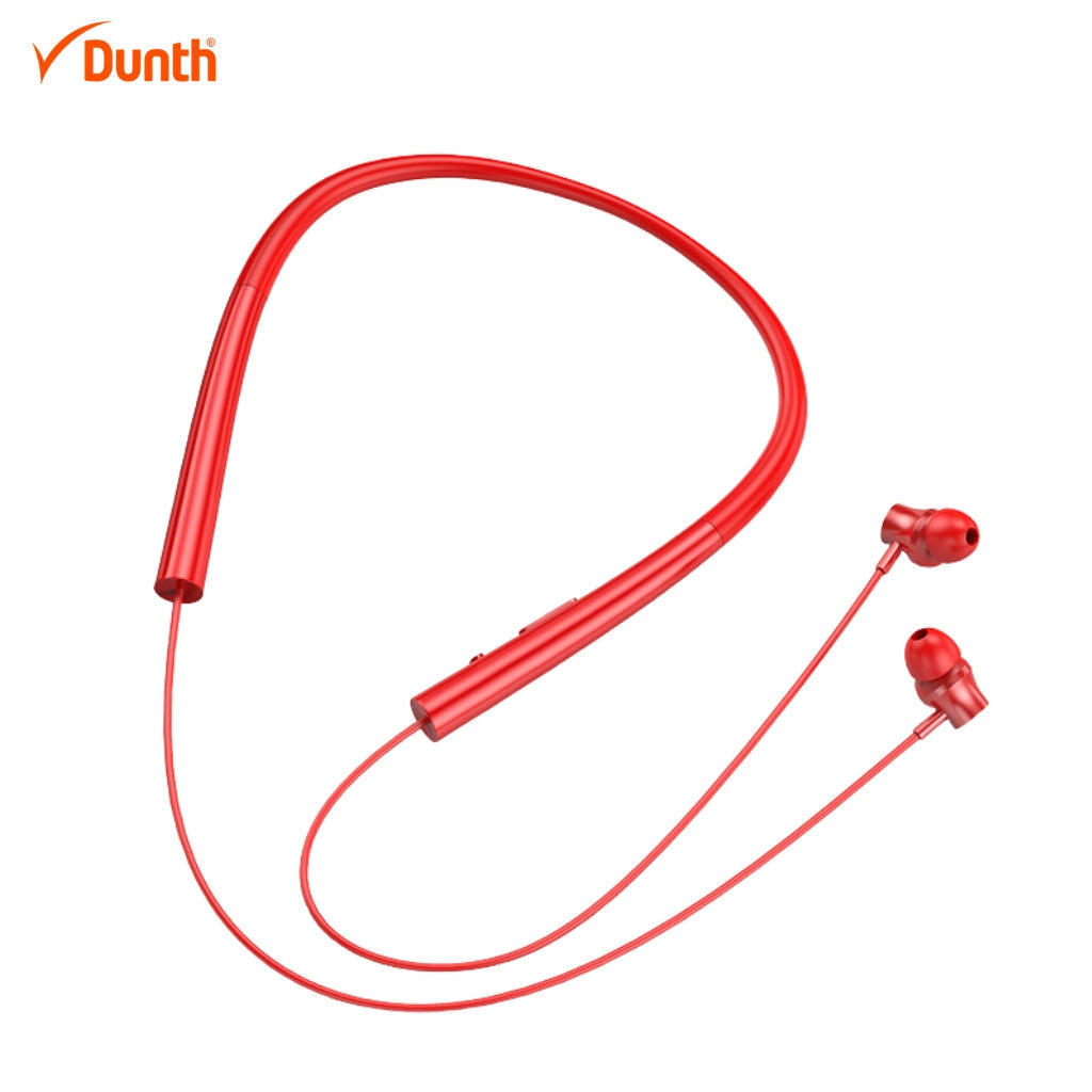 Écouteurs intra-auriculaires avec bluetooth, tour de cou sans fil étanche, couleur orange DUNTH DU-B282