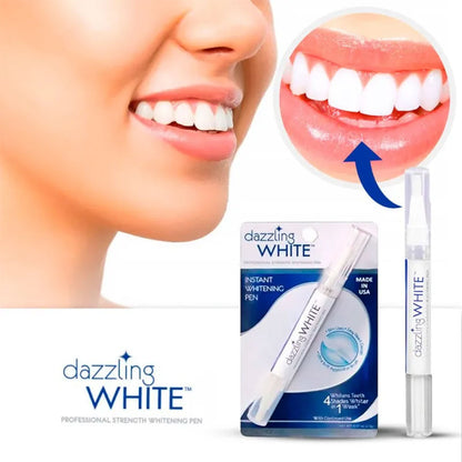 Stylo blanchissant pour les dents en 2 parties avec applicateur doux