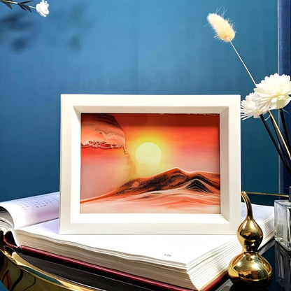 Tableau de Sable en Mouvement et miroir 3D – لوحة رملية ثلاثية الأبعاد مع مراة متحركة تنزوت