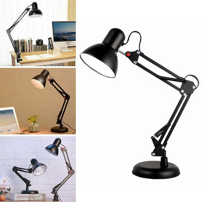 Retro LED Desk Lamp Metal Adjustable E27 تنزوت