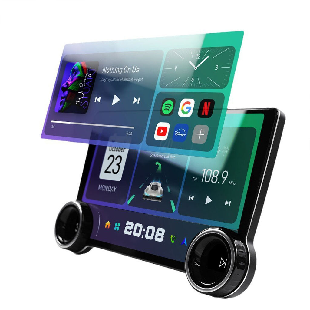 Diamond 2K Tablette de voiture Android 64GB compatible Apple CarPlay Android Auto – شاشة ذكية للسيارة