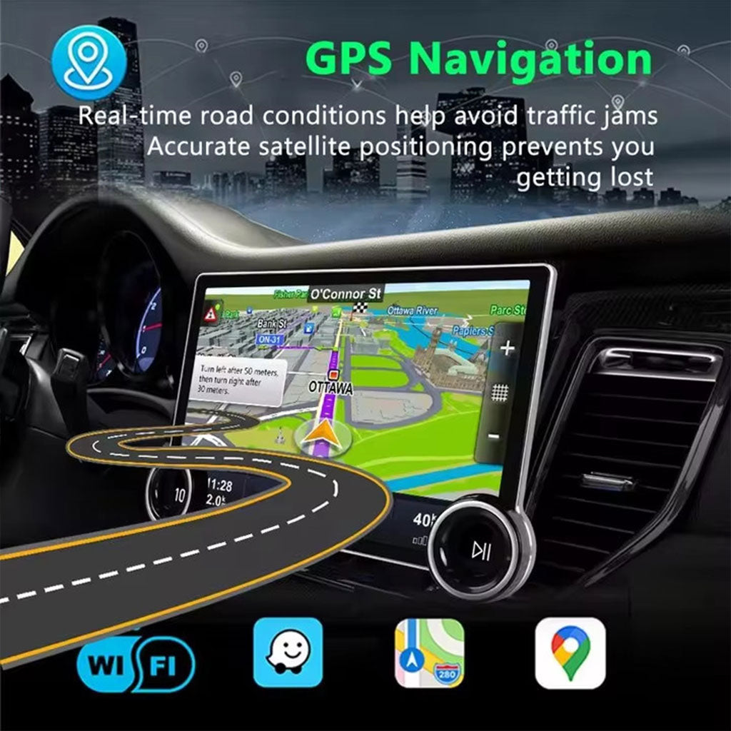 Diamond 2K Écran de voiture Android de 11,1 pouces compatible Apple CarPlay Android Auto – شاشة ذكية للسيارة