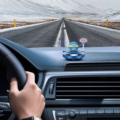 Purificateur d’air rotatif solaire en forme de Basketball pour voiture