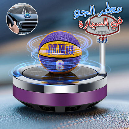 Purificateur d’air rotatif solaire en forme de Basketball pour voiture - تنزوت