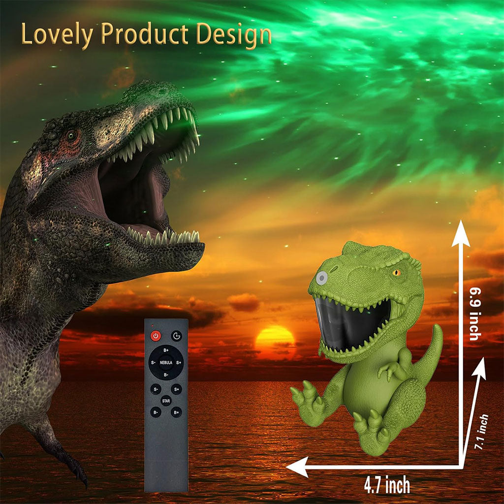 Dinosaure Projecteur Galaxie et Haut Parleur avec Télécommande – جهاز عرض نجوم ومكبر صوت