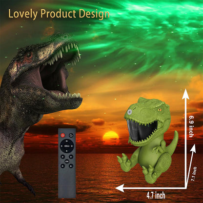 Dinosaure Projecteur Galaxie et Haut Parleur avec Télécommande – جهاز عرض نجوم ومكبر صوت