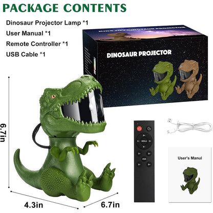 Dinosaure Projecteur Galaxie et Haut Parleur avec Télécommande – جهاز عرض نجوم ومكبر صوت