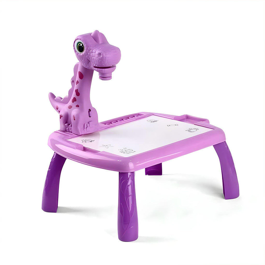 Projecteur de dessin Dino pour enfants avec 24 motifs colorés