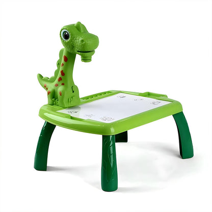 Projecteur de dessin Dino pour enfants avec 24 motifs colorés