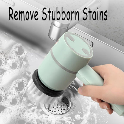 Brosse Électrique Rotative Automatique avec 2 Brosse – فرشاة تنظيف دوارة كهربائية