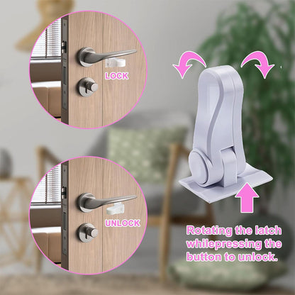 Verrous de porte universels pour la sécurité des enfants 4pcs