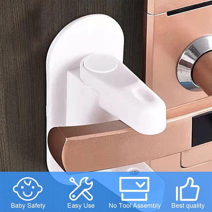 Serrure Anti-Overture Bloque-portes et Fenêtres pour Enfants 3Pcs