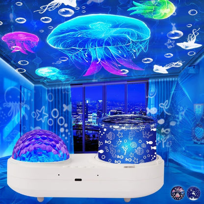 Projecteur de ciel étoilé pour enfants 2en1 - جهاز عرض ضوء ليلي بتصميم سماء النجوم للاطفال