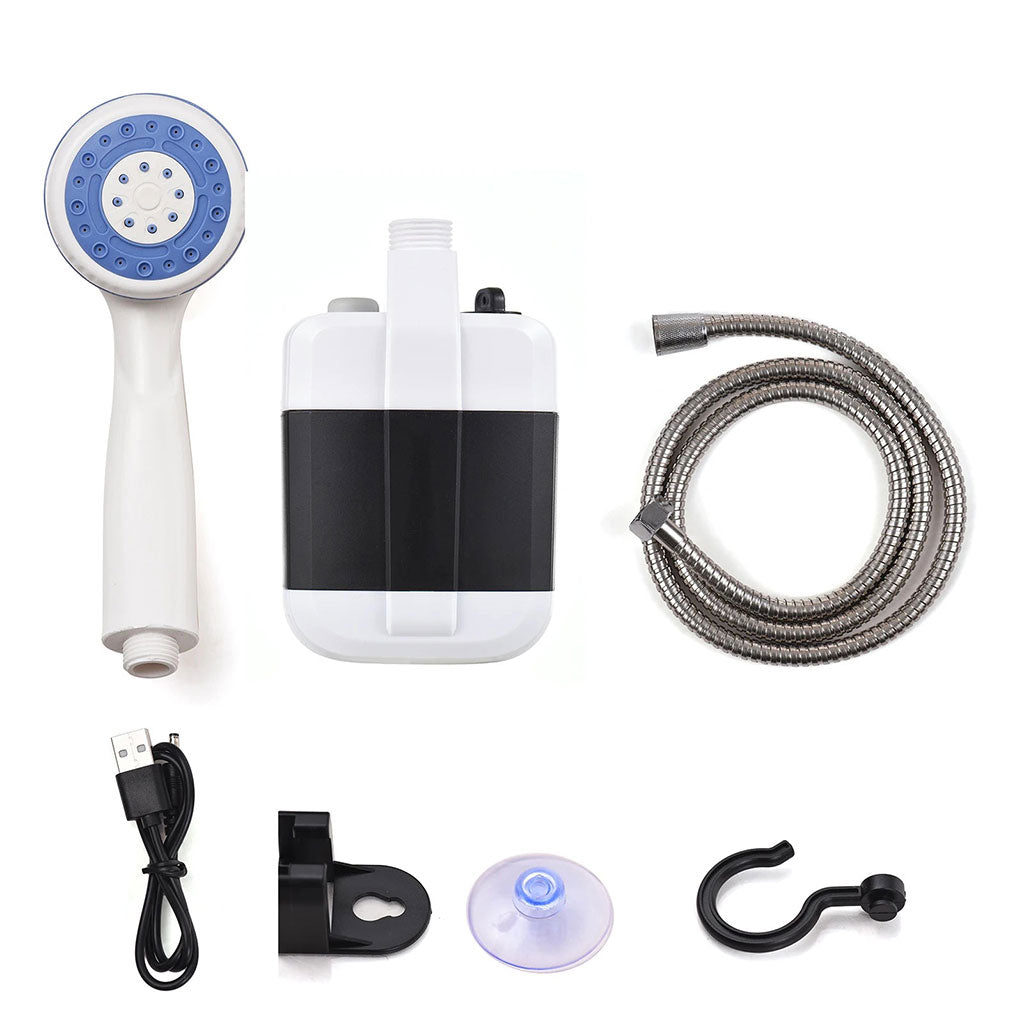Douche Portable avec Pompe pour Camping et Extérieur