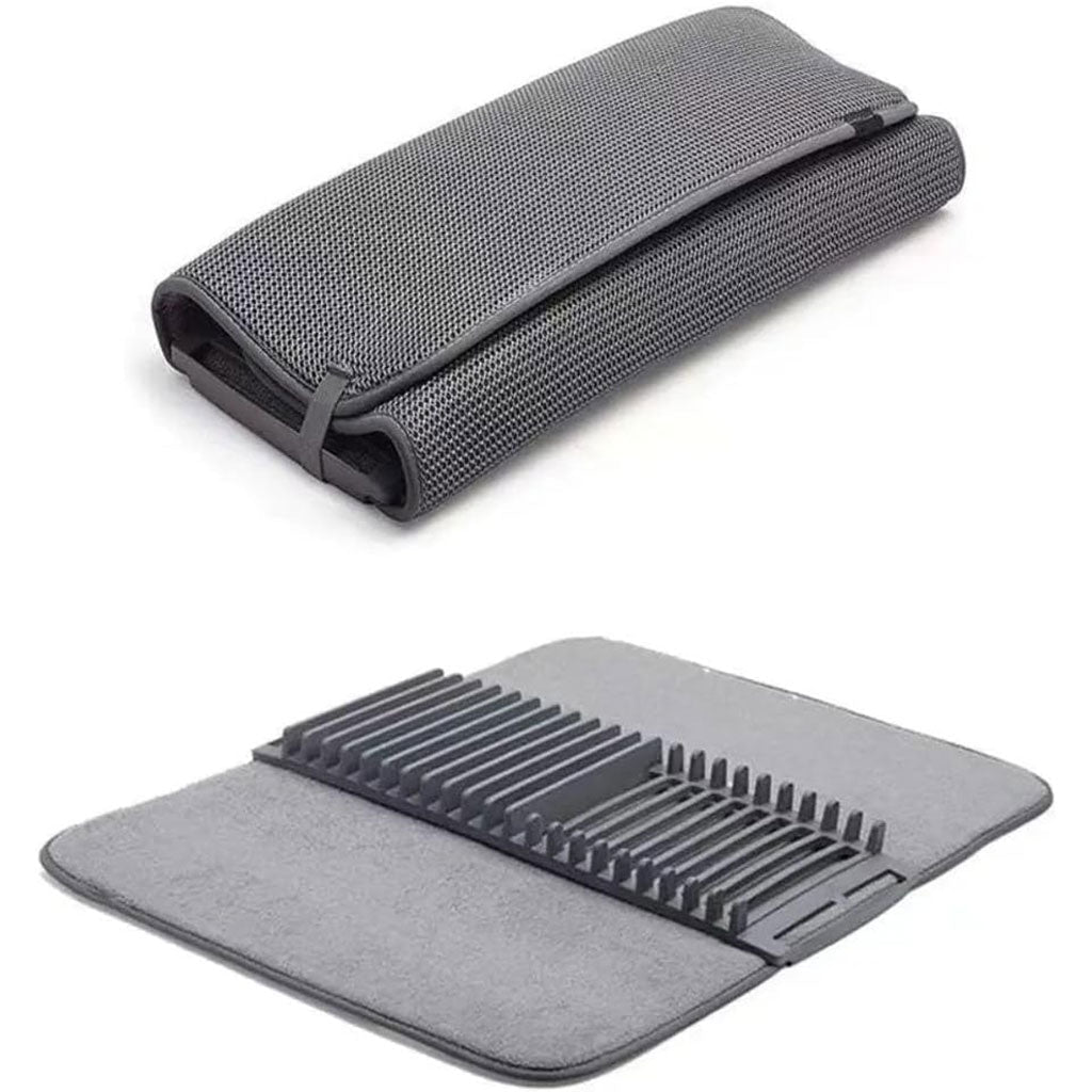 Serviette absorbant en fibres microscopiques avec une base amovible pour vaisselles – منشفة تنشيف و تجفيف الأواني