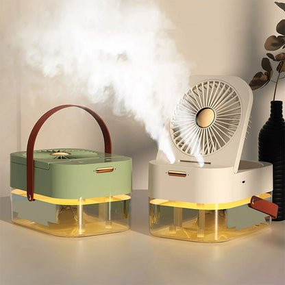 Ventilateur 3 Vitesses et Brumisateur avec Grand Réservoir – مروحة ومعطر جو 2في1