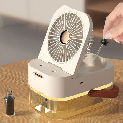 Ventilateur 3 Vitesses et Brumisateur avec Grand Réservoir – مروحة ومعطر جو 2في1